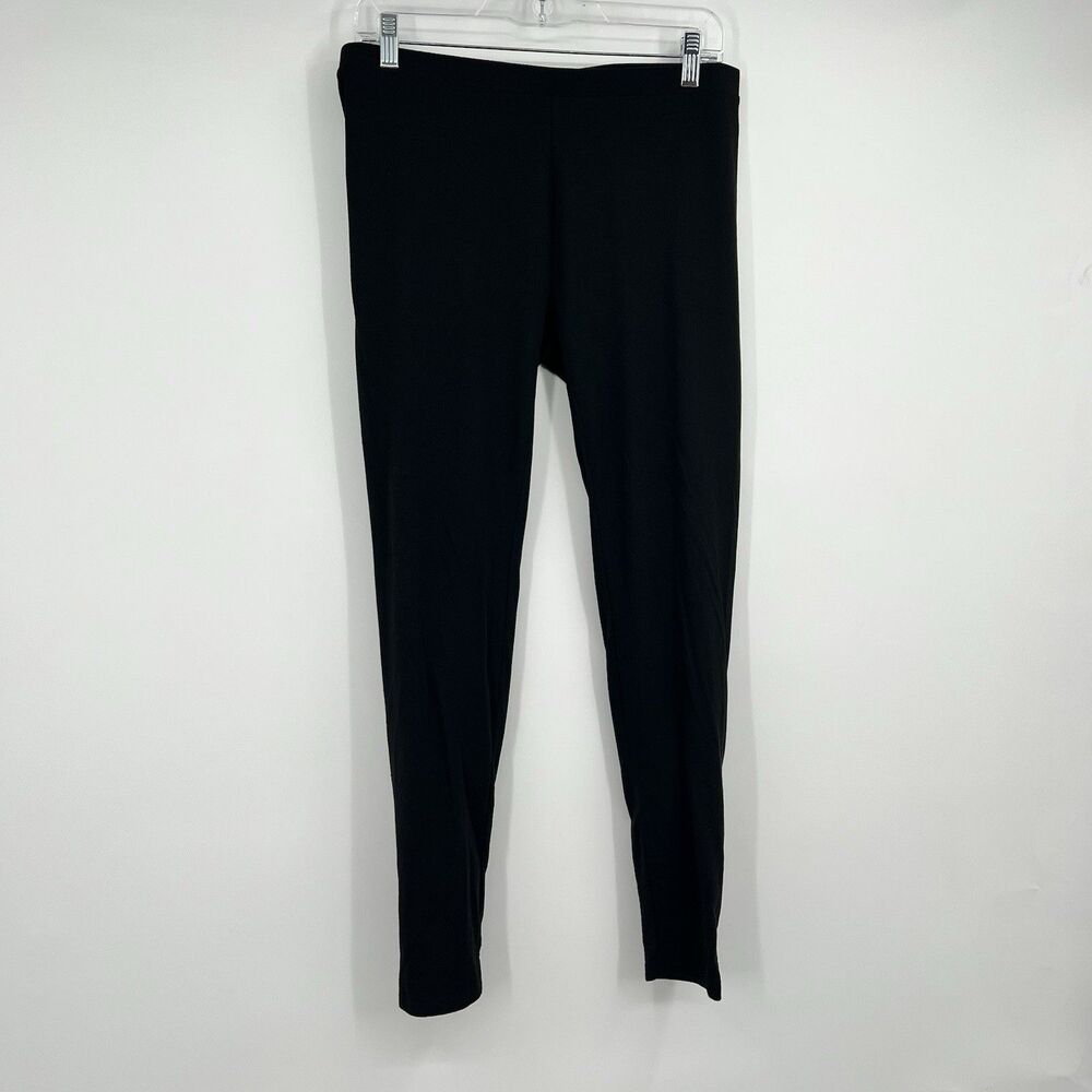 32 Degrees Heat Pants Womens L Black Pull On Base Layer Athletic Yoga Stretch